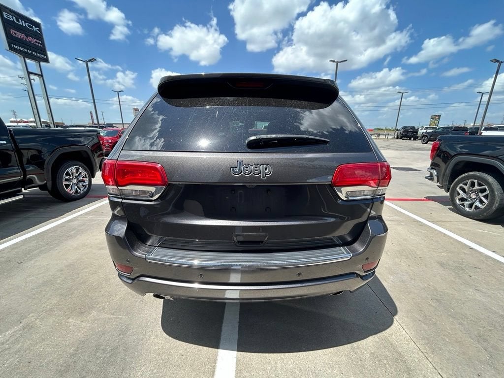 2018 Jeep Grand Cherokee Overland 4x2