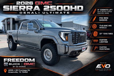 2026 GMC Sierra 2500 HD Denali Ultimate