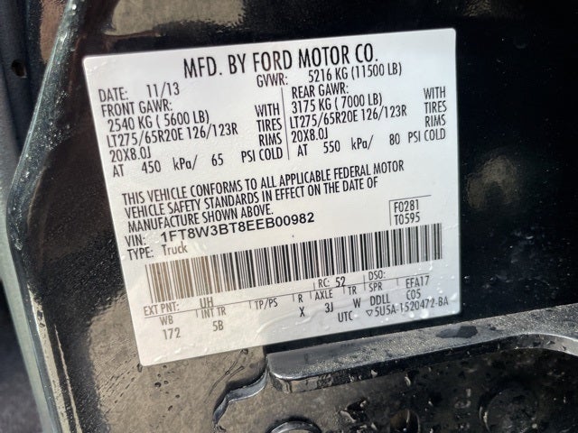 2014 Ford F-350SD Lariat