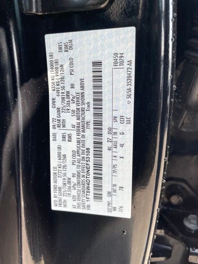 2022 Ford F-450SD Platinum DRW