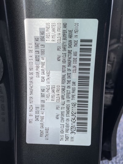 2018 Mazda Mazda3 Grand Touring