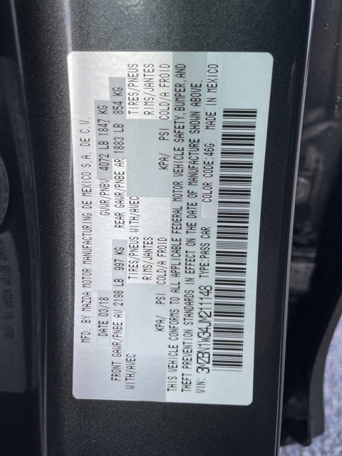 2018 Mazda Mazda3 Grand Touring