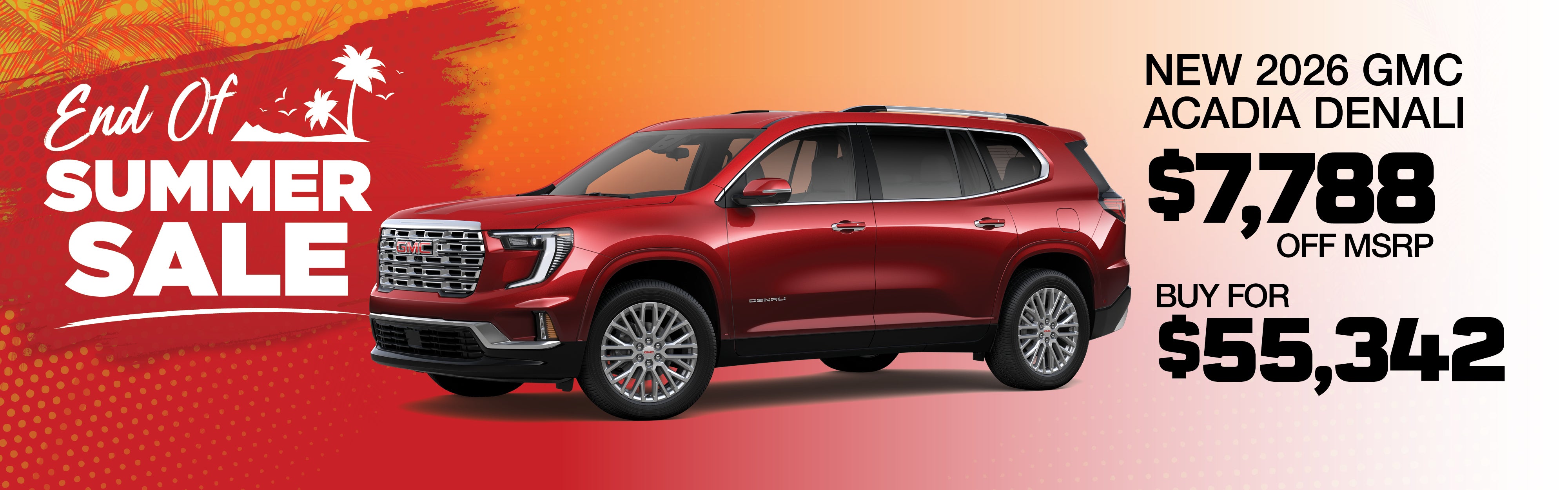 2026 GMC Acadia Denali